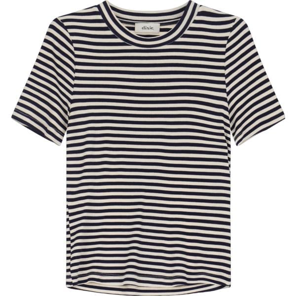 t-shirt Dixie multicolore a righe