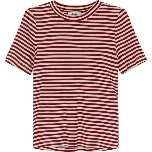 t-shirt Dixie multicolore a righe