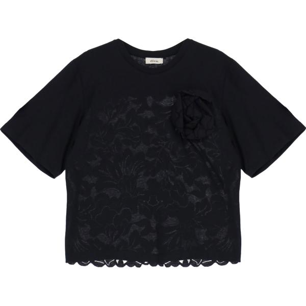 t-shirt Dixie nero