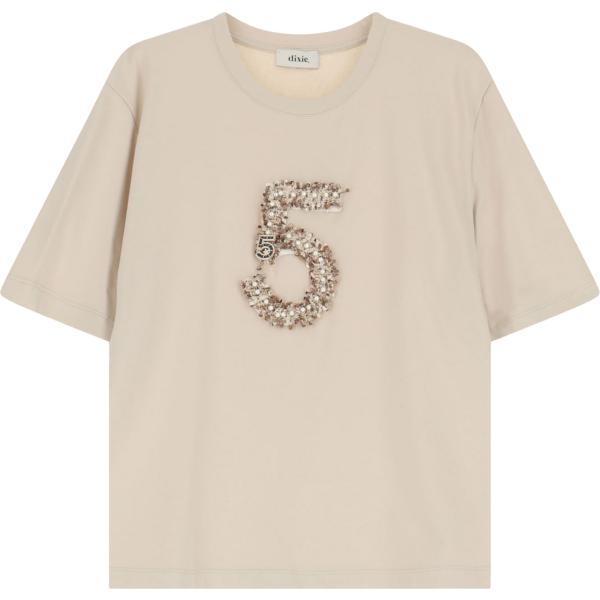 t-shirt Dixie marrone
