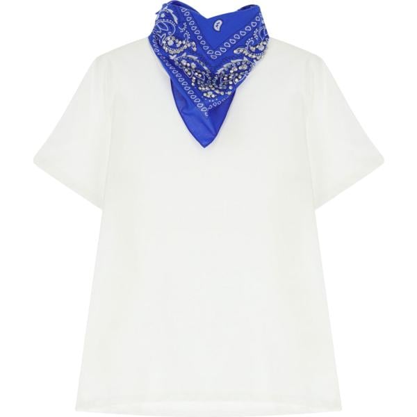 t-shirt Dixie bianco