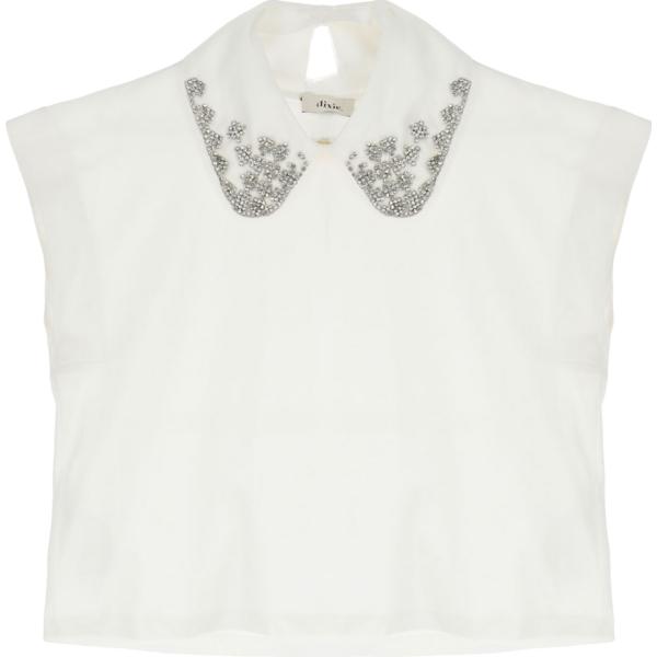t-shirt Dixie bianco