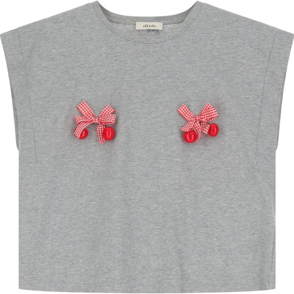 t-shirt Dixie grigio