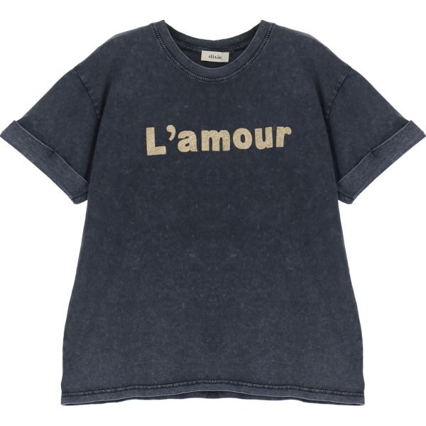 t-shirt Dixie grigio con stampe