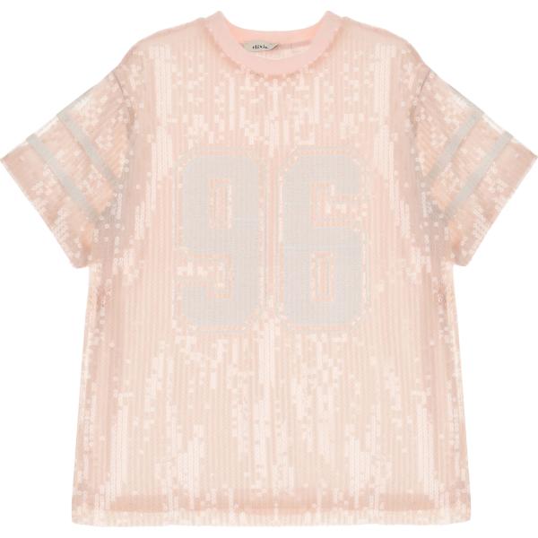 t-shirt Dixie marrone con stampe