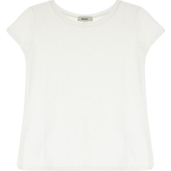t-shirt Dixie bianco