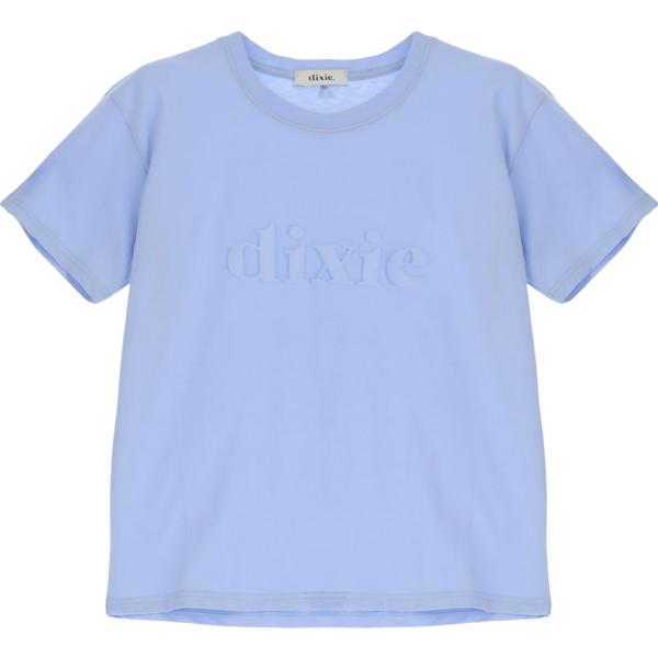 t-shirt Dixie blu con stampe