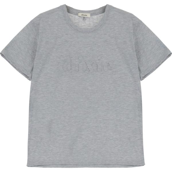 t-shirt Dixie grigio con stampe