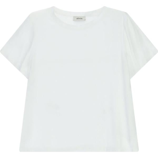 t-shirt Dixie bianco