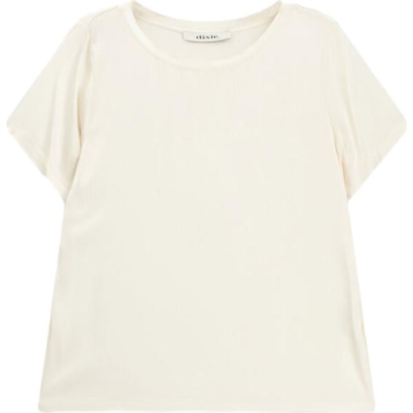 t-shirt Dixie bianco