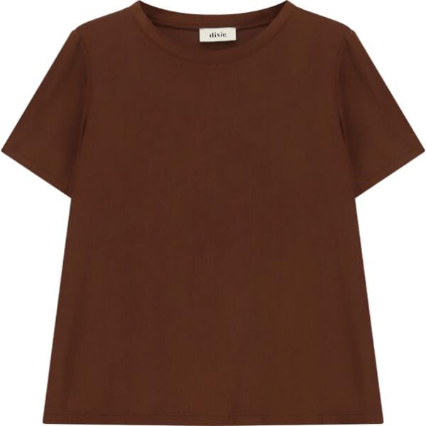 t-shirt Dixie marrone