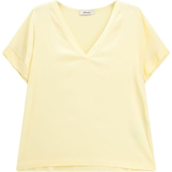t-shirt Dixie giallo