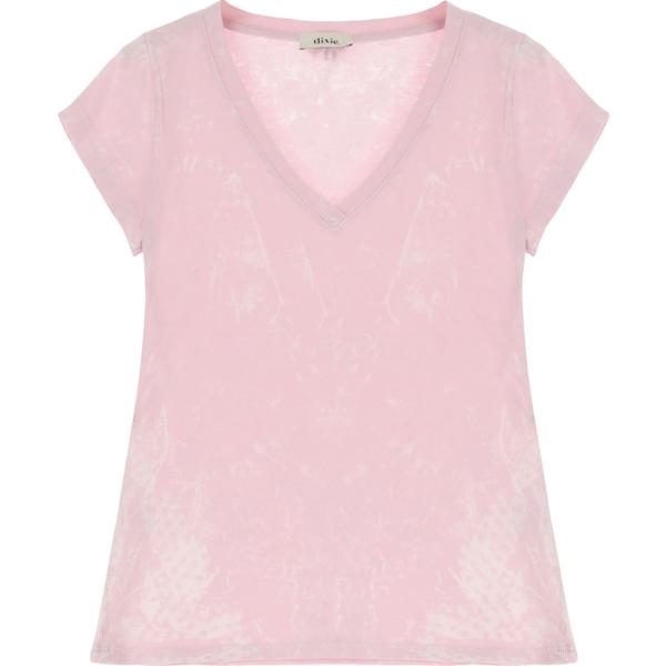 t-shirt Dixie rosa