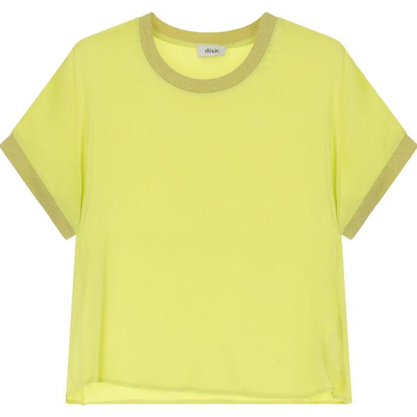 t-shirt Dixie giallo