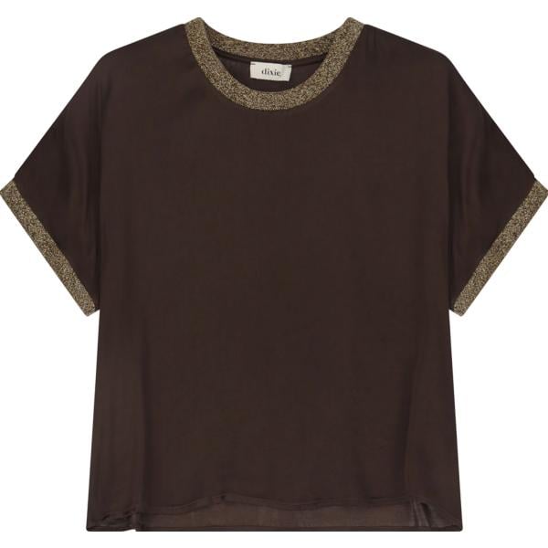 t-shirt Dixie marrone