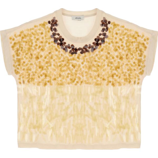 t-shirt Dixie marrone