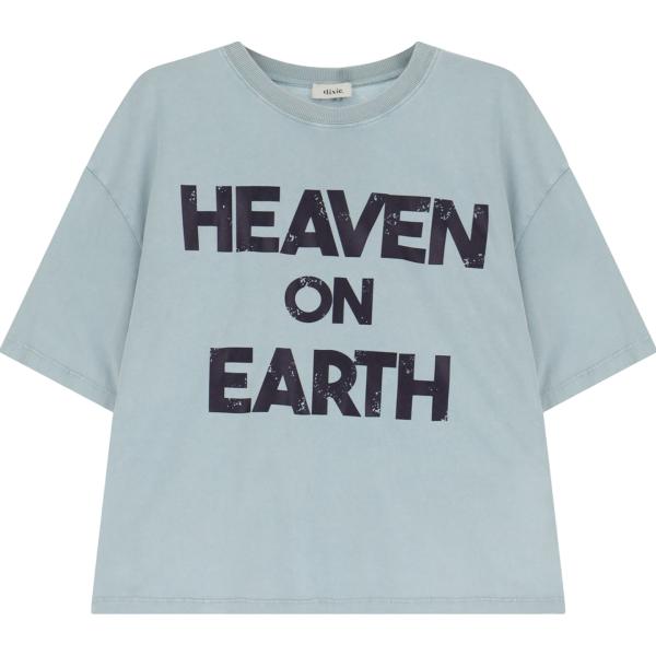 t-shirt Dixie verde con stampe