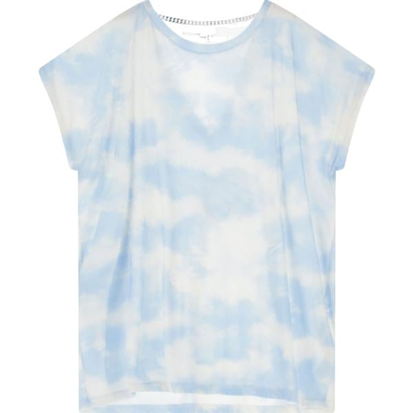 t-shirt Dixie viola con stampe