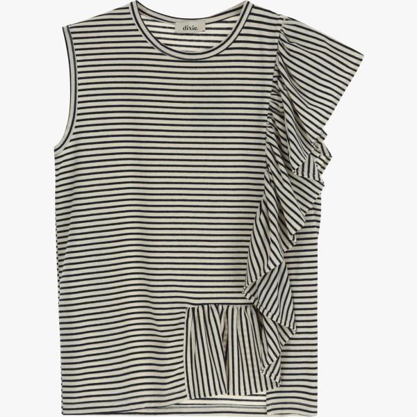 canottiere Dixie multicolore a righe