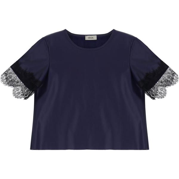 t-shirt Dixie blu