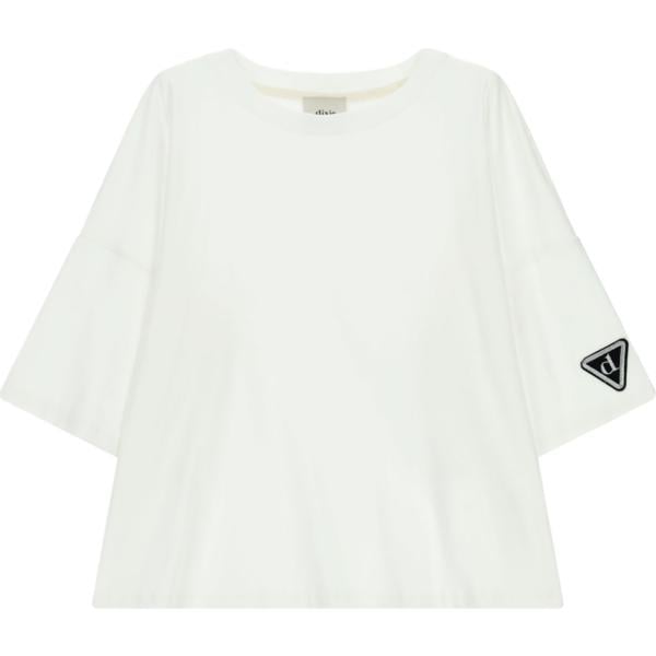 t-shirt Dixie bianco