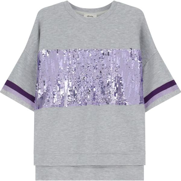 t-shirt Dixie grigio