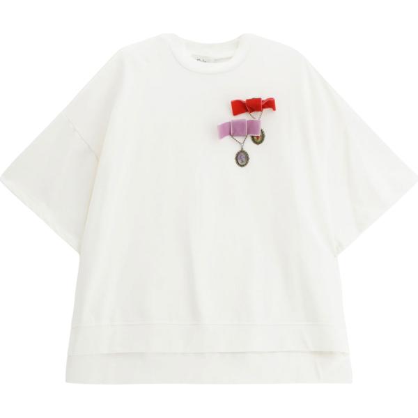 t-shirt Dixie bianco