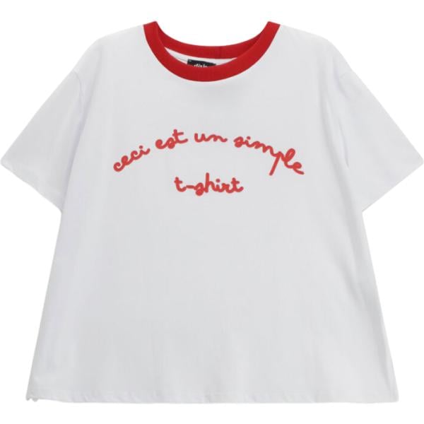t-shirt Dixie bianco con stampe