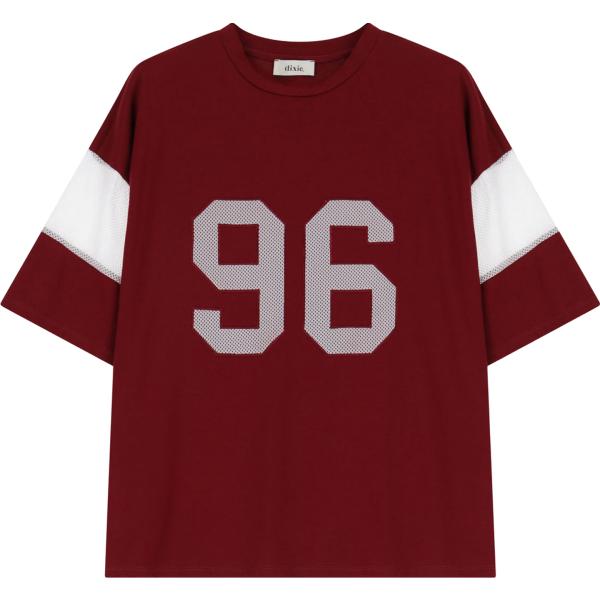 t-shirt Dixie rosso a righe