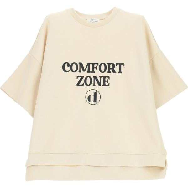 t-shirt Dixie bianco con stampe