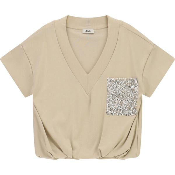 t-shirt Dixie marrone