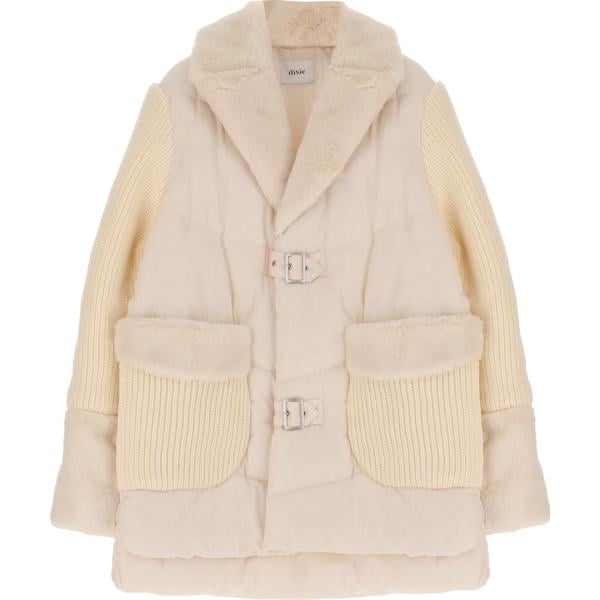 blazer Dixie bianco tinta unita