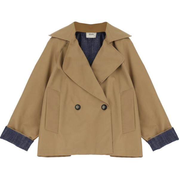 blazer Dixie marrone tinta unita