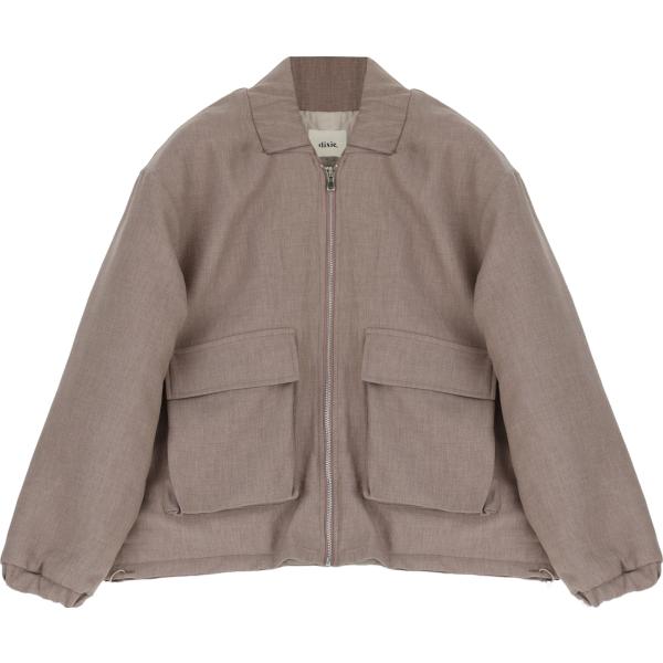 blazer Dixie marrone tinta unita