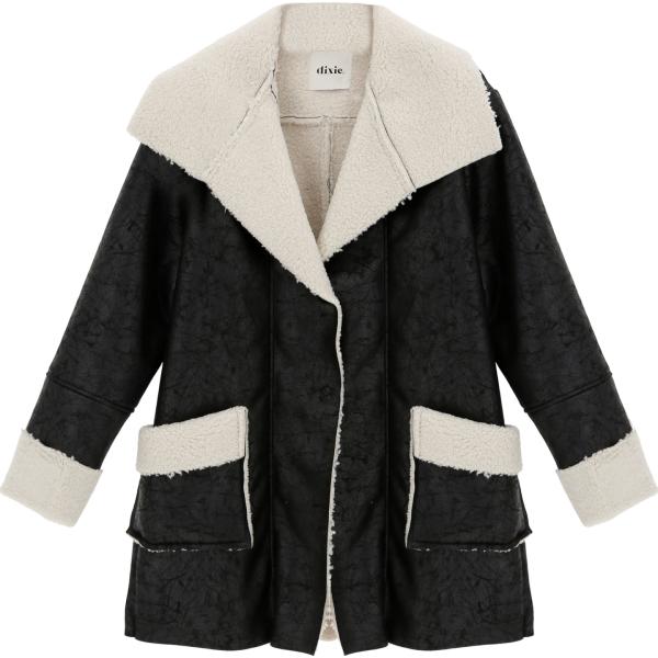 blazer Dixie nero tinta unita