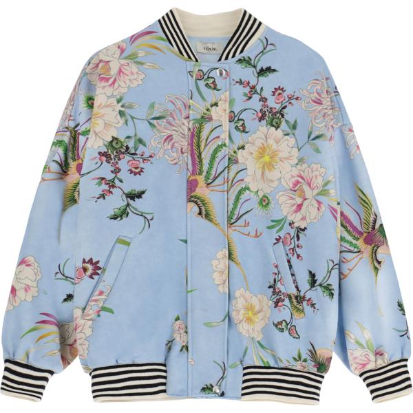 blazer Dixie blu a fiori