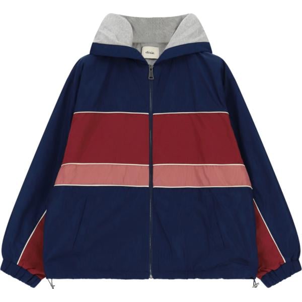 Giacca da donna in blu scuro collo con cappuccio con zip Dixie