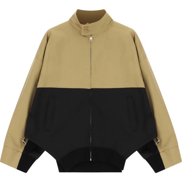 Bomber da donna collo a dolcevita con zip Dixie
