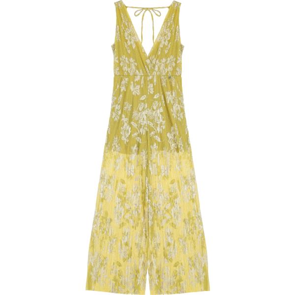 tute Dixie giallo a fiori
