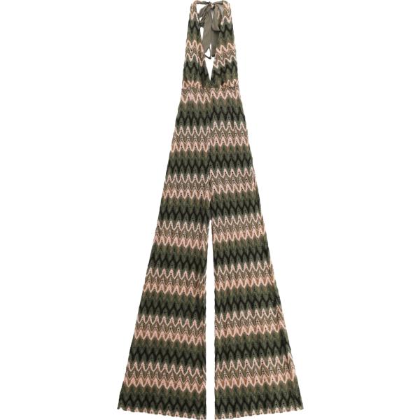 tute Dixie verde con stampe