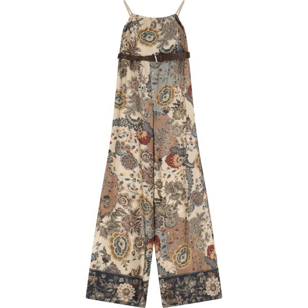 tute Dixie marrone con stampe