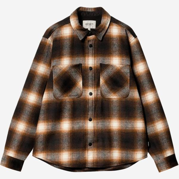 cappotti Carhartt Wip marrone a quadri