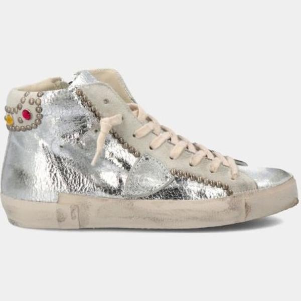 sneakers alte Philippe Model marrone