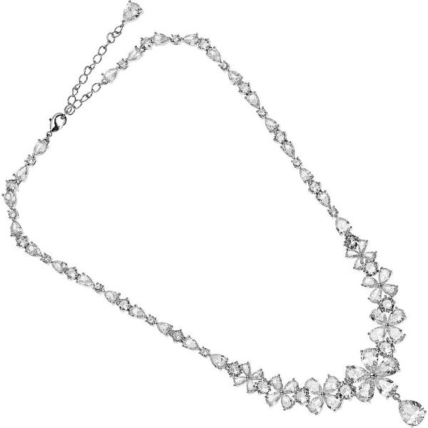 Collana Con Ciondolo Regalo Matrimonio In Argento Massiccio – Topazio Rosa Naturale E Kunzite - Foto 2