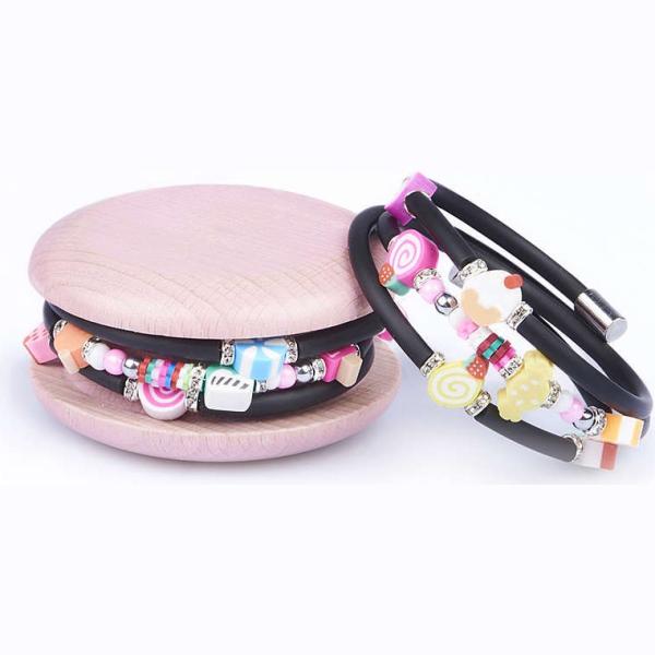 braccialetti Too late rosa