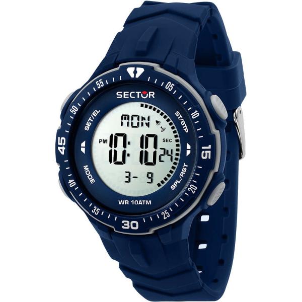orologi digitali Sector blu