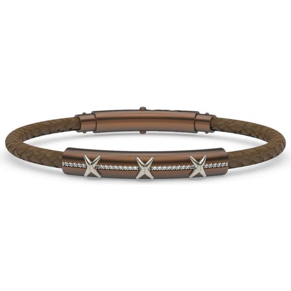 braccialetti Comete marrone