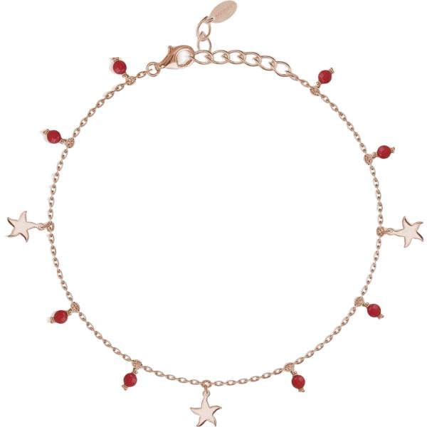 braccialetti con ciondoli Mabina Gioielli marrone