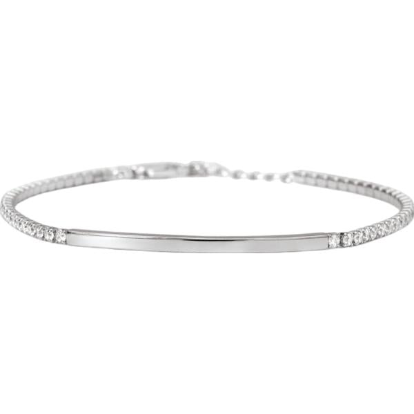 braccialetti Mabina Gioielli bianco