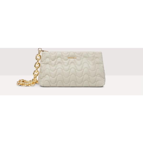 clutch Coccinelle bianco